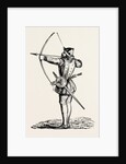 English Archer with Long-Bow. by Anonymous