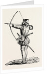 English Archer with Long-Bow. by Anonymous