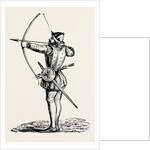 English Archer with Long-Bow. by Anonymous