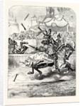 Fourteenth Century Chivalry Breaking a Lance in the Lists. by Anonymous