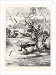 Fourteenth Century Chivalry Breaking a Lance in the Lists. by Anonymous