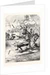 Fourteenth Century Chivalry Breaking a Lance in the Lists. by Anonymous