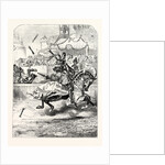 Fourteenth Century Chivalry Breaking a Lance in the Lists. by Anonymous