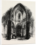 Nave of the Temple Church London. by Anonymous