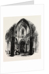 Nave of the Temple Church London. by Anonymous
