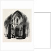 Nave of the Temple Church London. by Anonymous