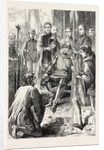 Henry V. Receiving the Keys of Harfleur. by Anonymous