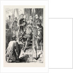 Henry V. Receiving the Keys of Harfleur. by Anonymous