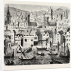 The Steelyard Depot of the Hanseatic Merchants in London by Anonymous