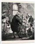 Old English Customs: Relieving the Poor at the Gate. by Anonymous