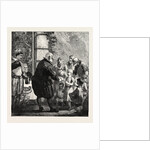 Old English Customs: Relieving the Poor at the Gate. by Anonymous