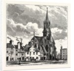 Edinburgh: Wright's Houses and the Barclay Church from Bruntsfield Links. by Anonymous