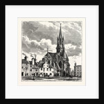 Edinburgh: Wright's Houses and the Barclay Church from Bruntsfield Links. by Anonymous