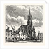 Edinburgh: Wright's Houses and the Barclay Church from Bruntsfield Links. by Anonymous