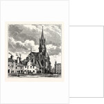 Edinburgh: Wright's Houses and the Barclay Church from Bruntsfield Links. by Anonymous