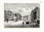 Edinburgh: Leith Walk from Gayfield Square Looking South by Anonymous