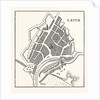 Edinburgh: Plan of Leith Showing the Eastern Fortifications. (Facsimile after Greenville Collins' Great Britain's Coasting Pilot London 1693.) by Anonymous