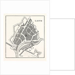 Edinburgh: Plan of Leith Showing the Eastern Fortifications. (Facsimile after Greenville Collins' Great Britain's Coasting Pilot London 1693.) by Anonymous