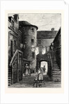 Edinburgh: Lamb's Close St. Giles's Street 1850 Leith by Anonymous