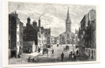 Edinburgh: Sheriff Brae Looking Towards St. Thomas's Church Leith by Anonymous
