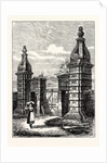 Edinburgh: Old Entrance to Royston (Now Caroline Park) 1851 by Anonymous