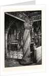 Edinburgh: Roslin Chapel: The 'Prentice Pillar by Anonymous