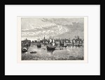 South-East View of London in 1550. by Anonymous