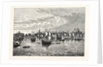 South-East View of London in 1550. by Anonymous