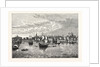 South-East View of London in 1550. by Anonymous
