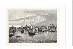 South-East View of London in 1550. by Anonymous