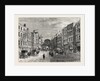 Temple Bar West Front in 1710 London by Anonymous