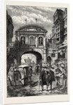 Temple Bar in Dr. Johnson's Time London by Anonymous