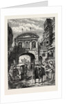 Temple Bar in Dr. Johnson's Time London by Anonymous