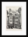 Old Houses in Fleet Street Near St. Dunstan's Church London by Anonymous