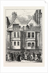 Old Houses in Fleet Street Near St. Dunstan's Church London by Anonymous