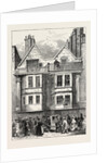 Old Houses in Fleet Street Near St. Dunstan's Church London by Anonymous