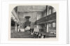Interior of the Moravian Chapel in Fetter Lane London by Anonymous
