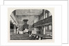 Interior of the Moravian Chapel in Fetter Lane London by Anonymous