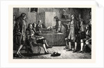 A Meeting of the Royal Society in Crane Court London by Anonymous
