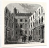 The Royal Society's House in Crane Court London by Anonymous