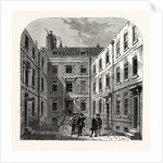 The Royal Society's House in Crane Court London by Anonymous