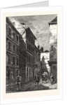 Dr. Johnson's House in the Temple 1780 London by Anonymous