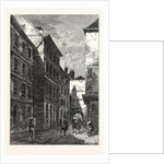Dr. Johnson's House in the Temple 1780 London by Anonymous