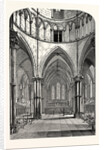 Interior of the Temple Church 1870 London by Anonymous