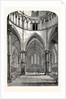 Interior of the Temple Church 1870 London by Anonymous
