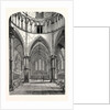 Interior of the Temple Church 1870 London by Anonymous