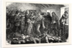 Falling in of the Chapel at Blackfriars London by Anonymous