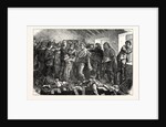 Falling in of the Chapel at Blackfriars London by Anonymous
