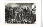 Falling in of the Chapel at Blackfriars London by Anonymous