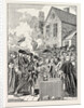 Laying the Foundation-Stone of Blackfriars Bridge 1760 London by Anonymous